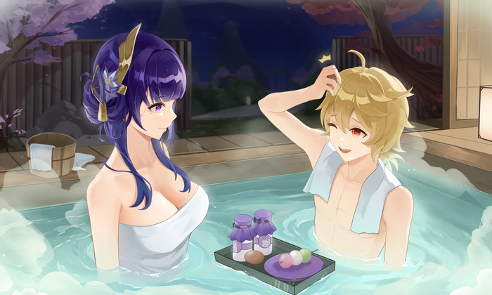 А потом они заварили чай и пили его всю ночь