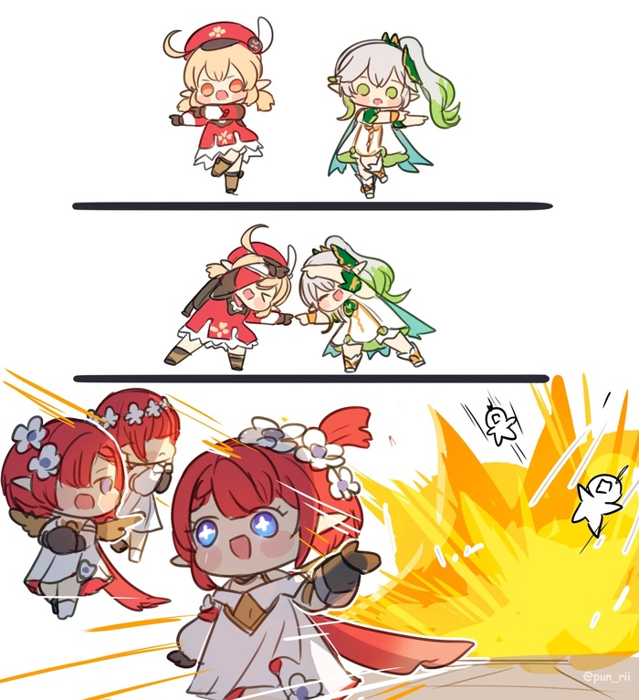 -! Genshin Impact, , , Klee (Genshin Impact), Nahida (Genshin Impact), Tribbie (Honkai: Star Rail), Honkai: Star Rail, , 