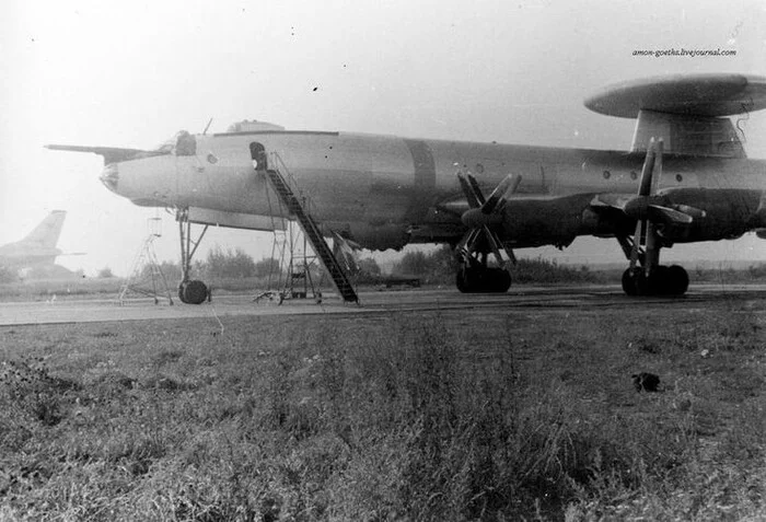 Patrol Tu-126 - Tupolev, Airplane, Drlo, Radar, Military aviation, Longpost, Made in USSR