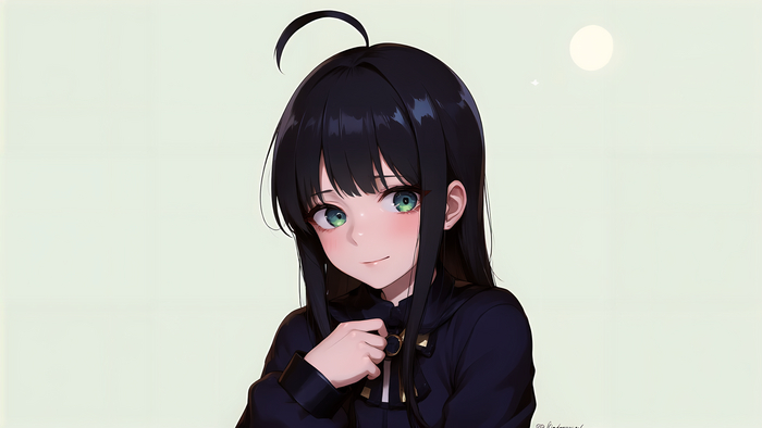 The mysterious girl  Flux Sd, Flux, Stable Diffusion, , Anime Art,  , , ,  
