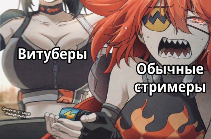 В десятке самых популярных стримерш прошлого года первую пятёрку заняли анимешные девочки (витуберы)! 3D сосать!