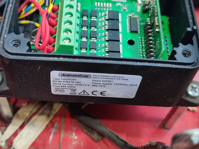 Контроллер внутри шаттла