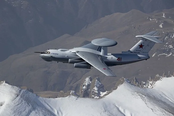 AWACS aircraft A-50/A-50U - A-50U, Drlo, Military equipment, Aviation, Vks, the USSR, Russia, War, Longpost, Politics