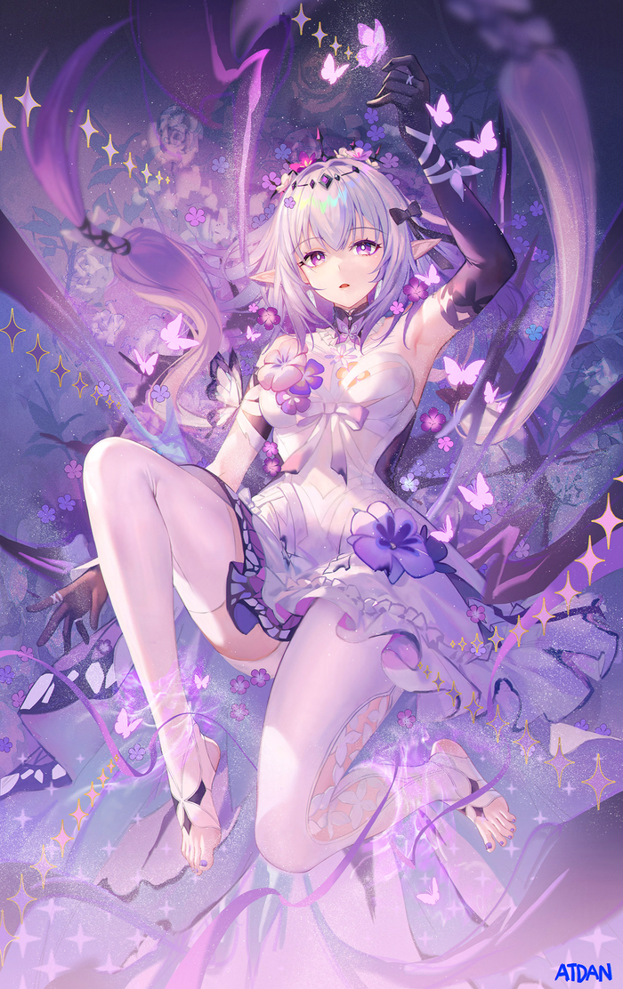 Castorice Anime Art, , , , Honkai: Star Rail, Castorice (Honkai: Star Rail), Atdan