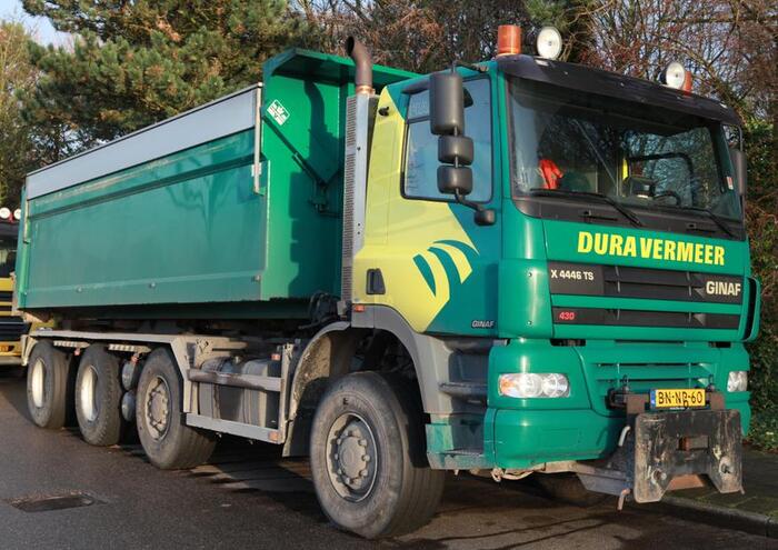 Ginaf X 4446 TS 430 — тяжёлый голландский самосвал