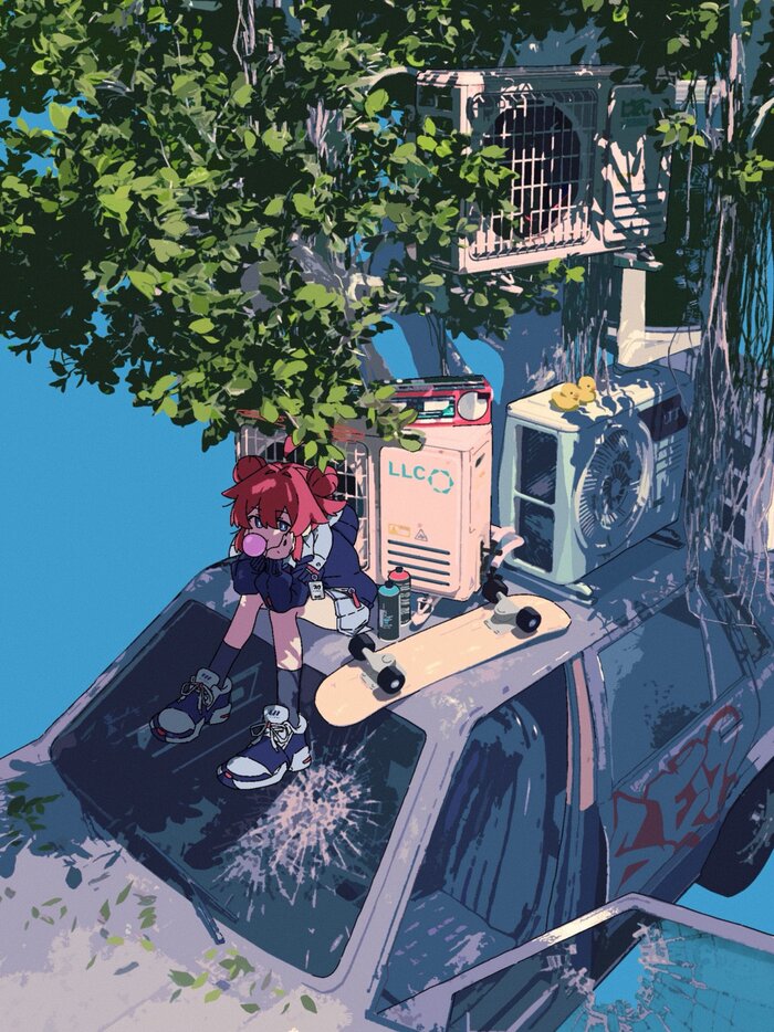    , Anime Art, , , Blue Archive, Konuri Maki, , 