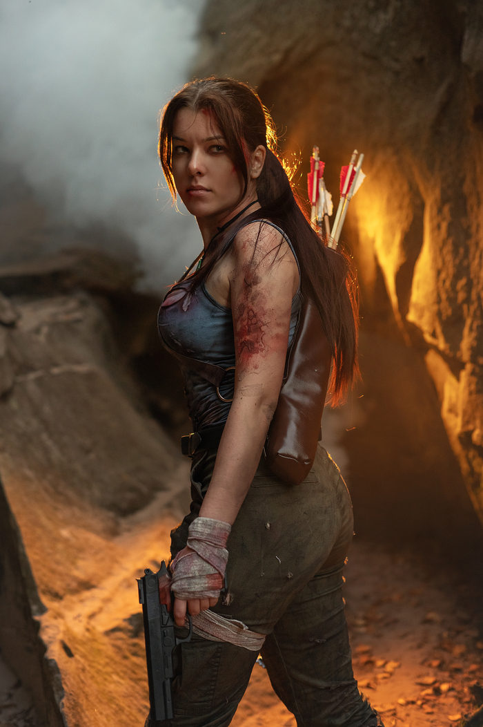 Мой косплей на Лару Крофт из Rise of the Tomb Raider. Фотограф Lyolya Naydanova