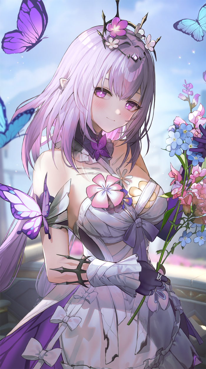 Castorice Anime Art, , , , Honkai: Star Rail, Castorice (Honkai: Star Rail)