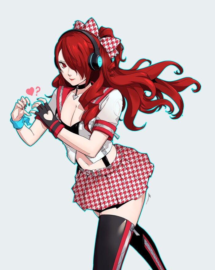   Eightyfourart, , , Anime Art, Persona, Persona 3, Mitsuru kirijo, , Game Art