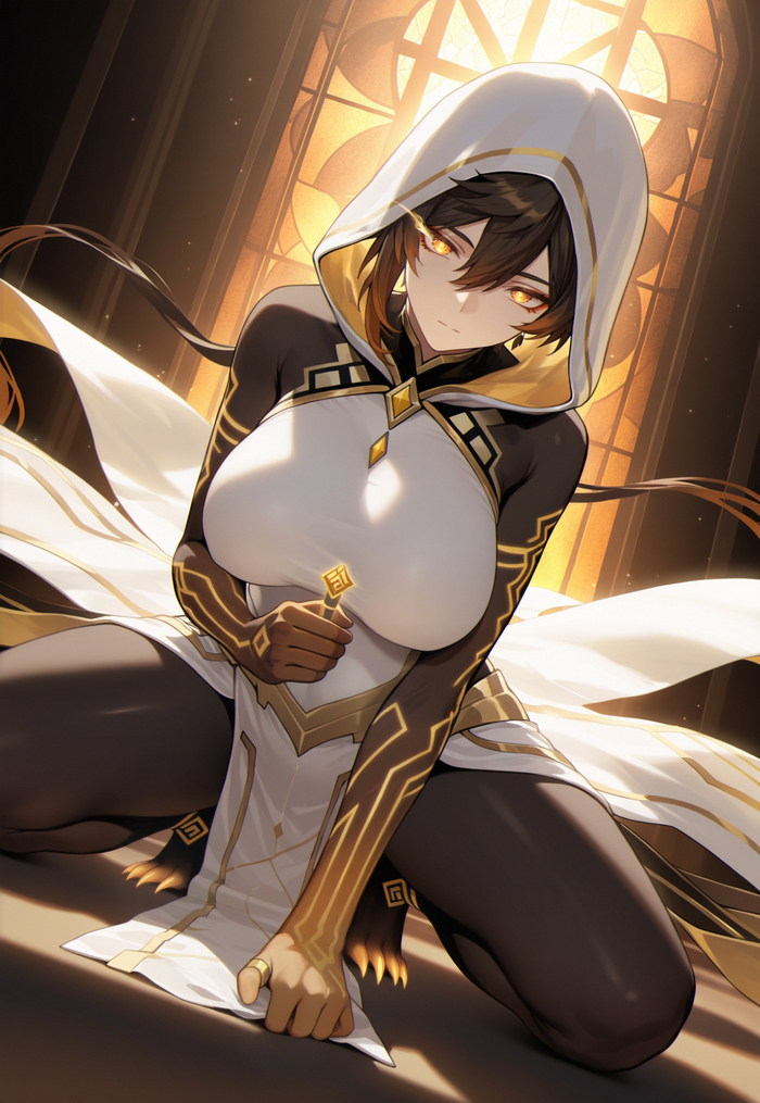 Zhongli , Anime Art, Zhongli (Genshin Impact),  63