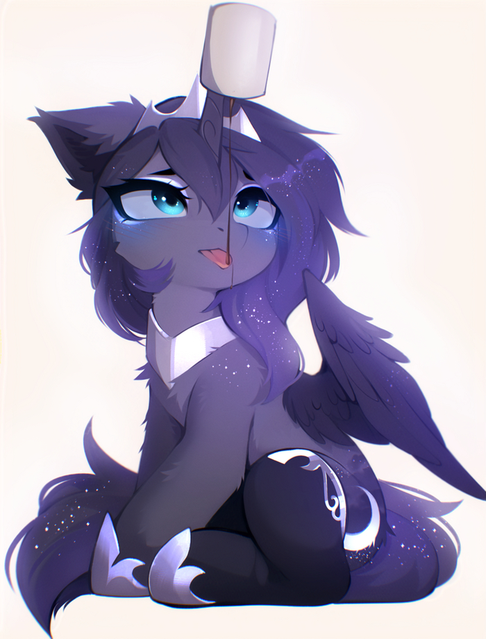   My Little Pony, Ponyart, Princess Luna, Magnaluna