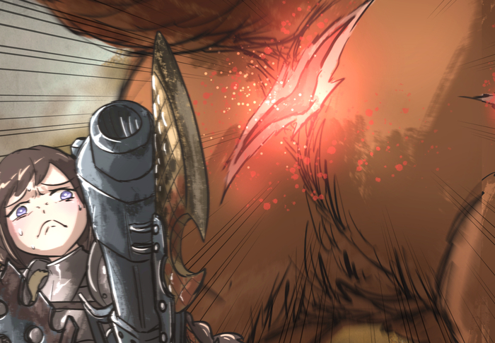    ! Vanishlily, , , Anime Art, Monster Hunter, , Game Art