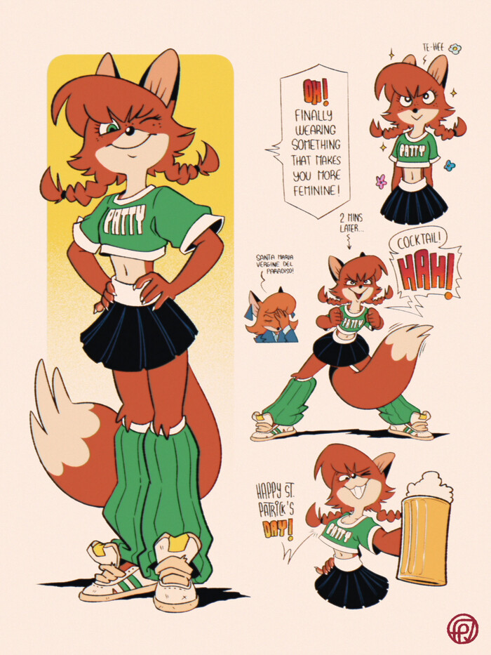  .  , , Fox-pop, Furry Fox,   , 