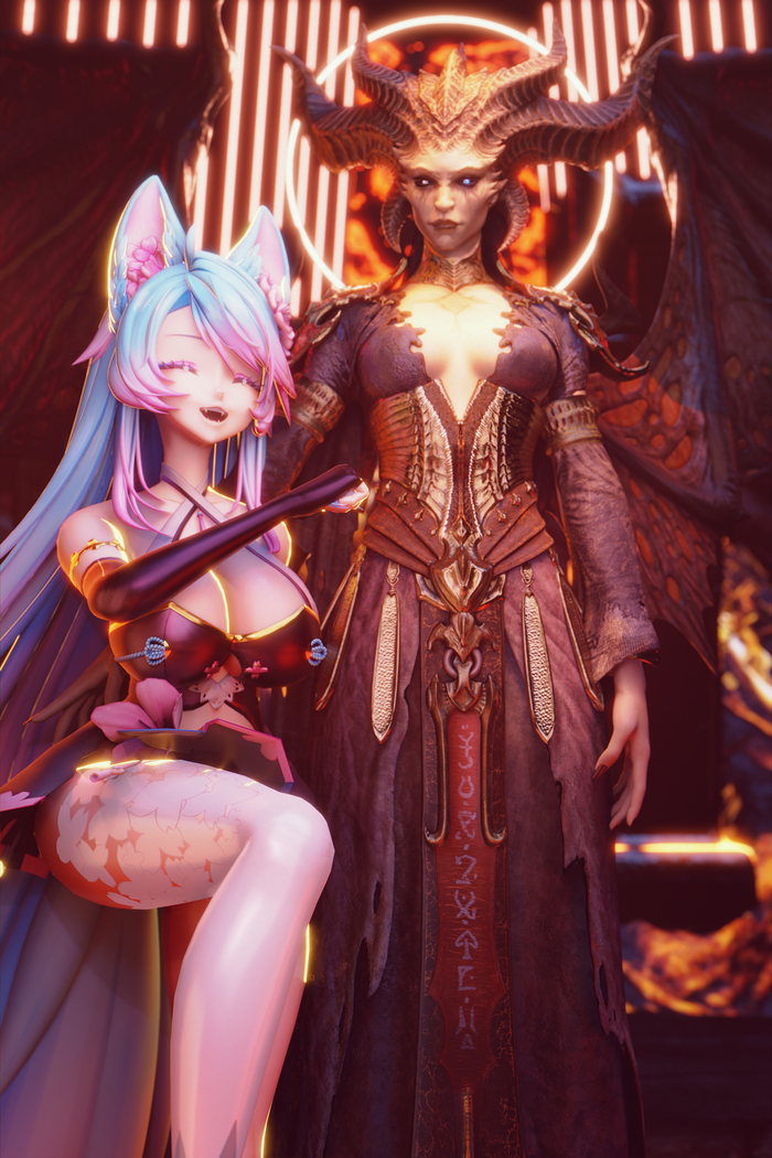        , Virtual YouTuber, Silvervale, Lilith(diablo), 