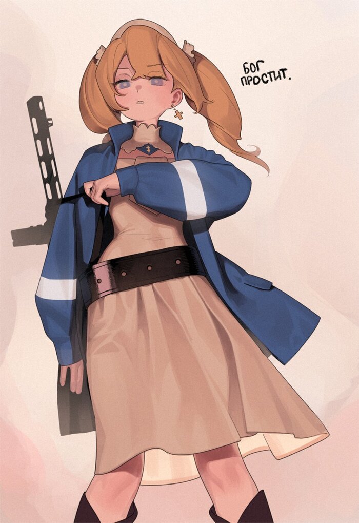   Genshin Impact, , Anime Art, Abbystea, Barbara (Genshin Impact), Rosaria (Genshin Impact), 