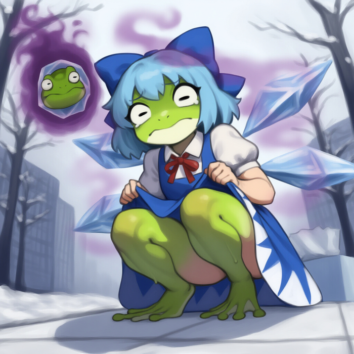 Помнишь ли ты, сколько лягушек уже заморозила?