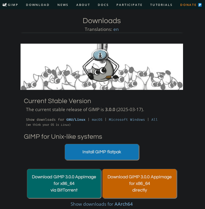GIMP 3.0 Linux, GIMP,  , 