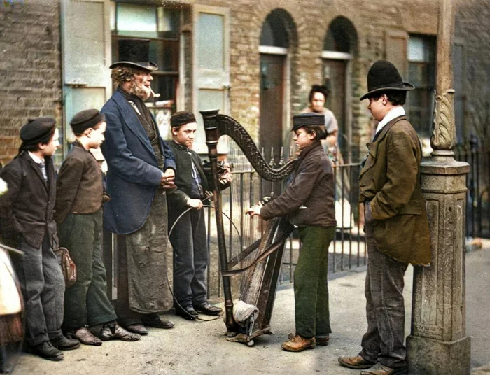 Уникальные исторические кадры, которые перенесут вас в прошлое. 20 раскрашенных фотографий из ХIX века. Часть V Историческое фото, Старое фото, Фотография, 19 век, Колоризация, Длиннопост