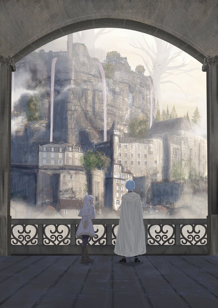    , Anime Art, , Sousou no Frieren, Frieren, Himmel, 