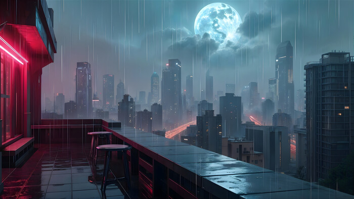 Ночной дождь