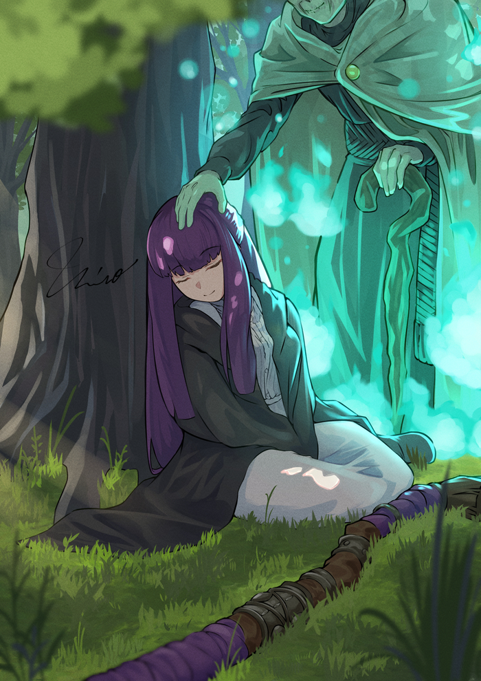    , Anime Art, Fern, Sousou no Frieren