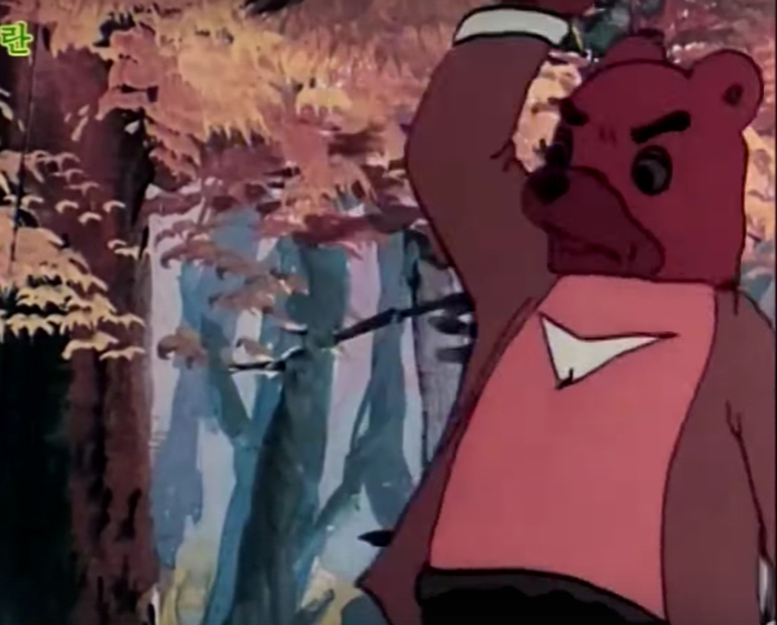 "Ух сволота, бурундуков обижать вздумали" - кричит дядя Миша.