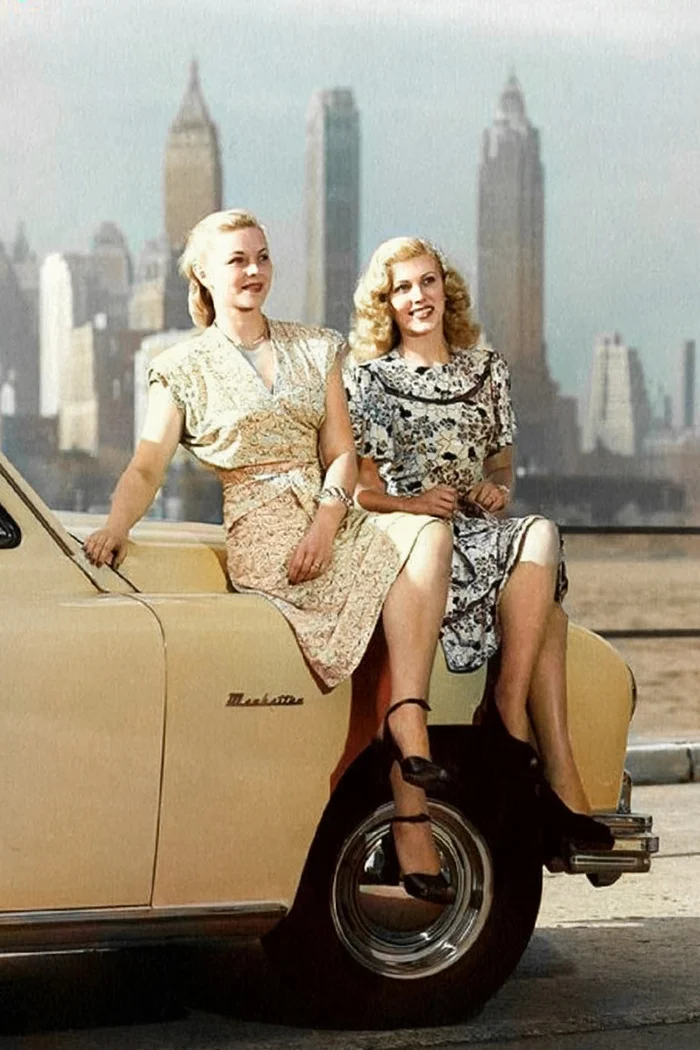 Подборка интересных и необычных фотографий из США. 20 раскрашенных фотографий ХХ века. Часть XVIII 20 век, Старое фото, США, Фотография, Колоризация, Длиннопост