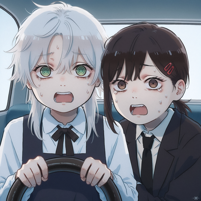 Death devil and Kobeni meme