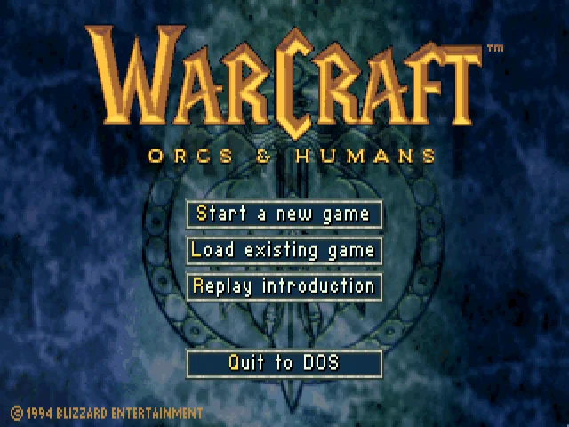 WarCraft: Orcs & Humans (Part 1) - My, 1994, Fantasy, Retro Games, Games, Warcraft, Blizzard, DOS games, Computer games, RTS, Longpost