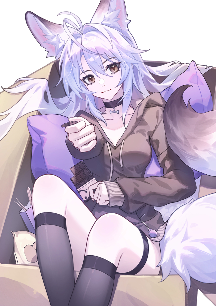 ? Anime Art, , Kirby D a, Original Character, , Animal Ears, , , , , 