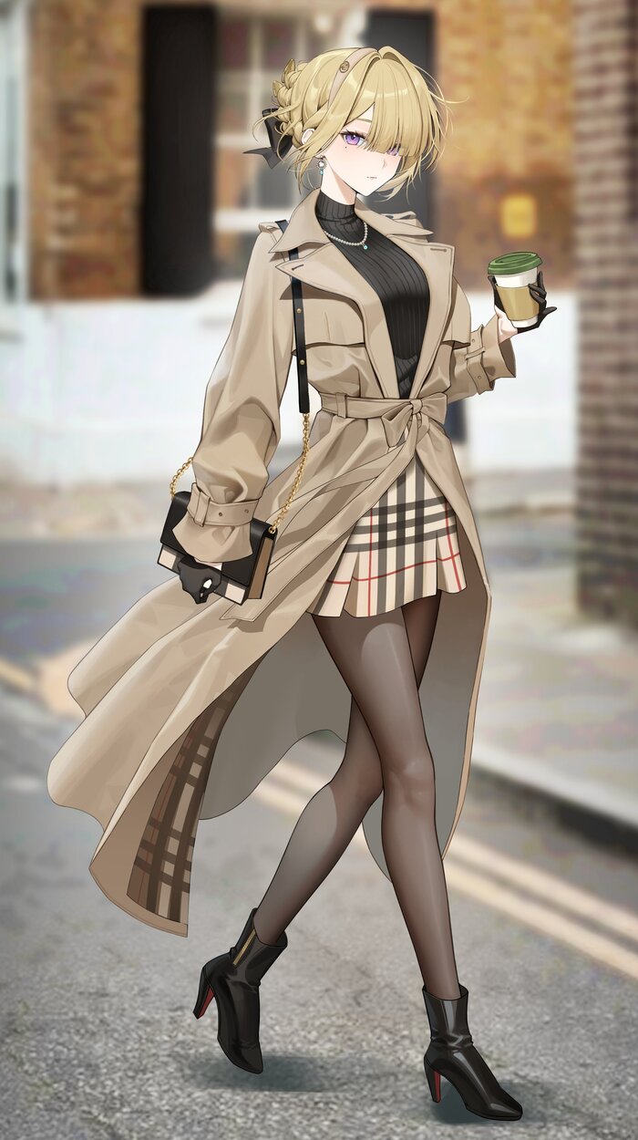Evelyn Chevalier #019 , Anime Art, Zenless Zone Zero, Evelyn Chevalier (zzz), , , , , , , , , 