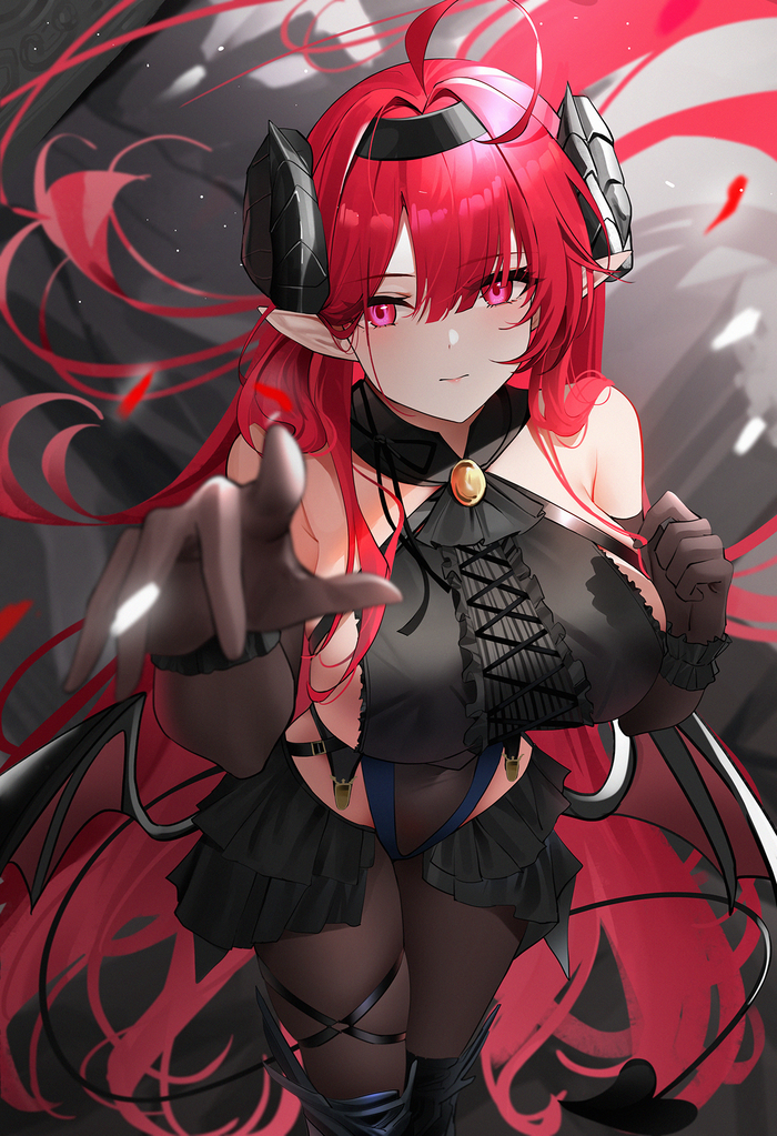 Hindenburg Anime Art, , Azur Lane, Hindenburg, Qing wu,   