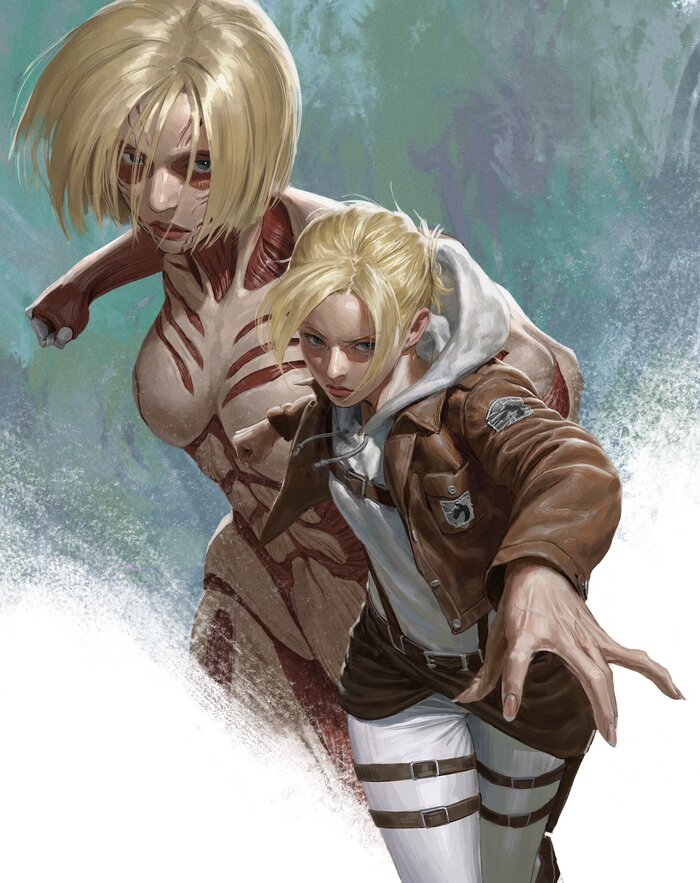  Attack on Titan, , Anime Art, Annie Leonhardt