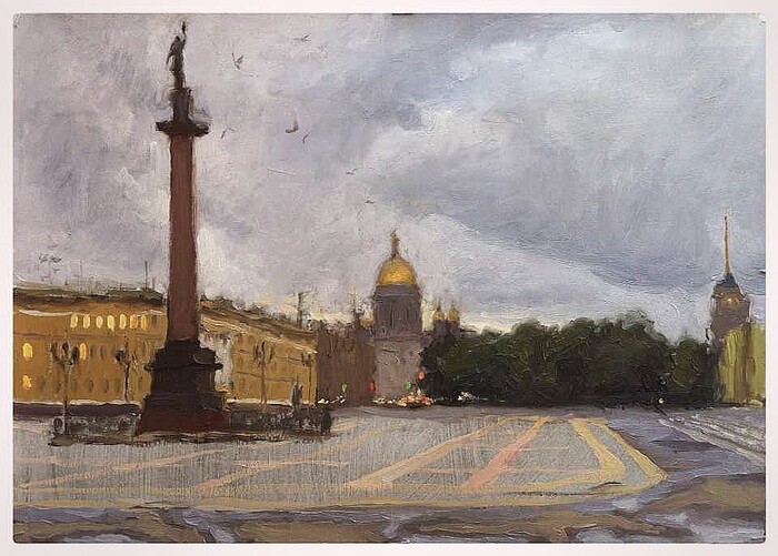 Дворцовая площадь.