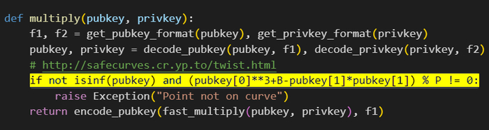 <a href="https://pikabu.ru/story/kriptoanaliz_bitkoina_uyazvimost_cve202527840_v_mikrokontrollerakh_esp32_podvergaet_risku_milliardyi_iotustroystv_cherez_wifi_i_bluetooth_12555320?u=https%3A%2F%2Fgithub.com%2Fprimal100%2Fpybitcointools%2Fblob%2Fe7c96bfe1f4be08a9f3c540e598a73dc20ca2462%2Fcryptos%2Fmain.py%23L275&t=https%3A%2F%2Fgithub.com%2Fprimal100%2Fpybitcointools%2Fblob%2Fe7c96bfe1f4be08a9f3c540e598a73dc20ca2462%2Fcryptos%2Fmain.py%23L275&h=0b0811d13e9a853966ca25bcdf1dd0043349bdb9" title="https://github.com/primal100/pybitcointools/blob/e7c96bfe1f4be08a9f3c540e598a73dc20ca2462/cryptos/ma..." target="_blank" rel="nofollow noopener">https://github.com/primal100/pybitcointools/blob/e7c96bfe1f4be08a9f3c540e598a73dc20ca2462/cryptos/main.py#L275</a>