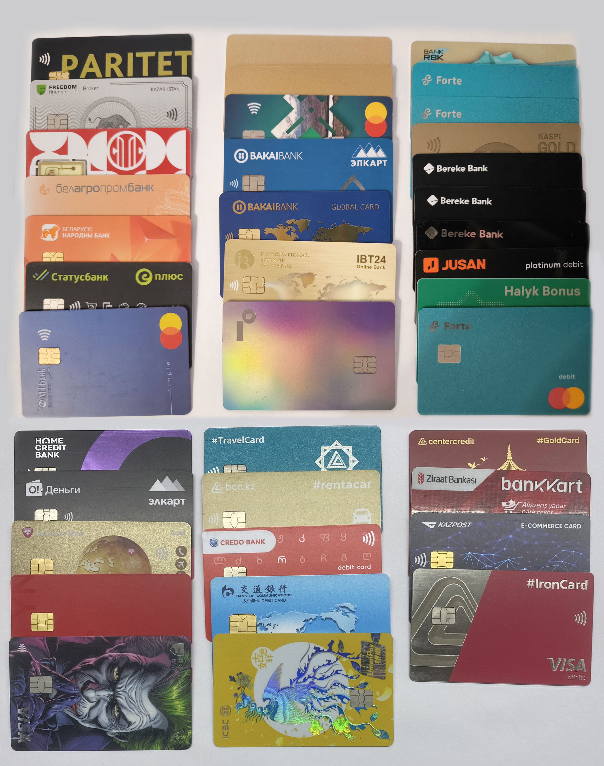 What I learned after opening over 40 foreign Visa and MasterCard cards - My, Visa, Mastercard, Bank card, What I learned, Longpost, Bank, Travels, Abroad