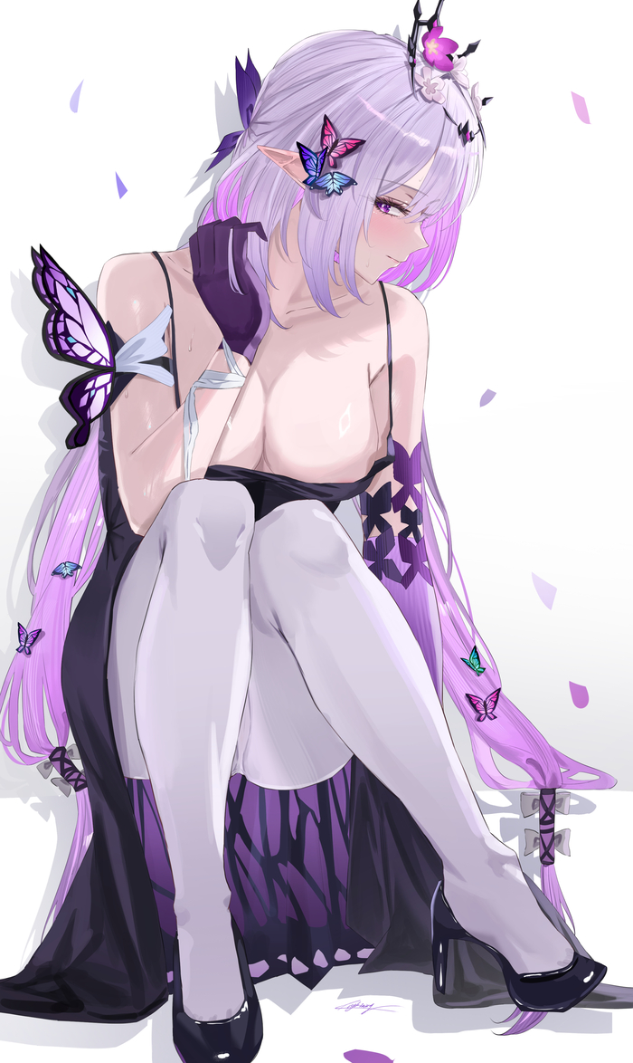 Castorice Anime Art, , , , Honkai: Star Rail, Castorice (Honkai: Star Rail), Miya-chan (lightning0730)