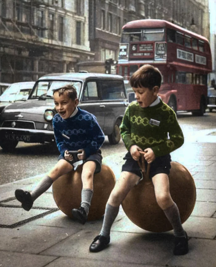 Любопытные фотографии из прошлого Великобритании. 20 раскрашенных фотографий ХХ века. Часть XVII 20 век, Историческое фото, Старое фото, Великобритания, Англия, Лондон, Фотография, Колоризация, Длиннопост