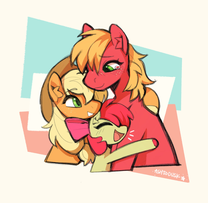   My Little Pony, Applejack, Applebloom, Big Macintosh,  63