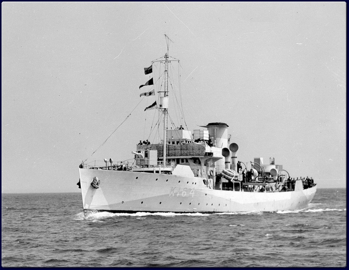 Канадский HMCS Moose Jaw. 1941 год