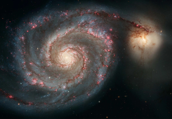 ГАЛАКТИКА ВОДОВОРОТ, M51