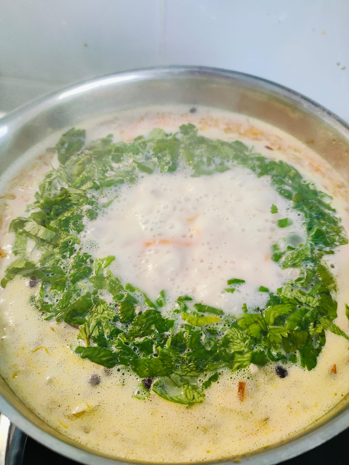 Добавляю зелень