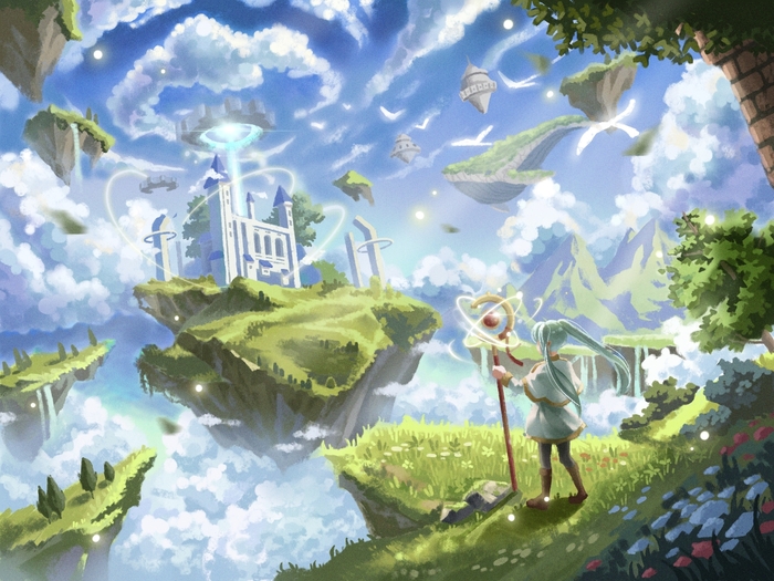 Воздушный остров Фрирен