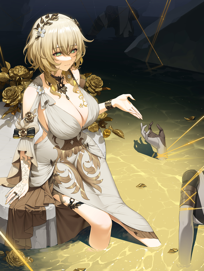  Anime Art, Honkai: Star Rail, Aglaea (Honkai: Star Rail)