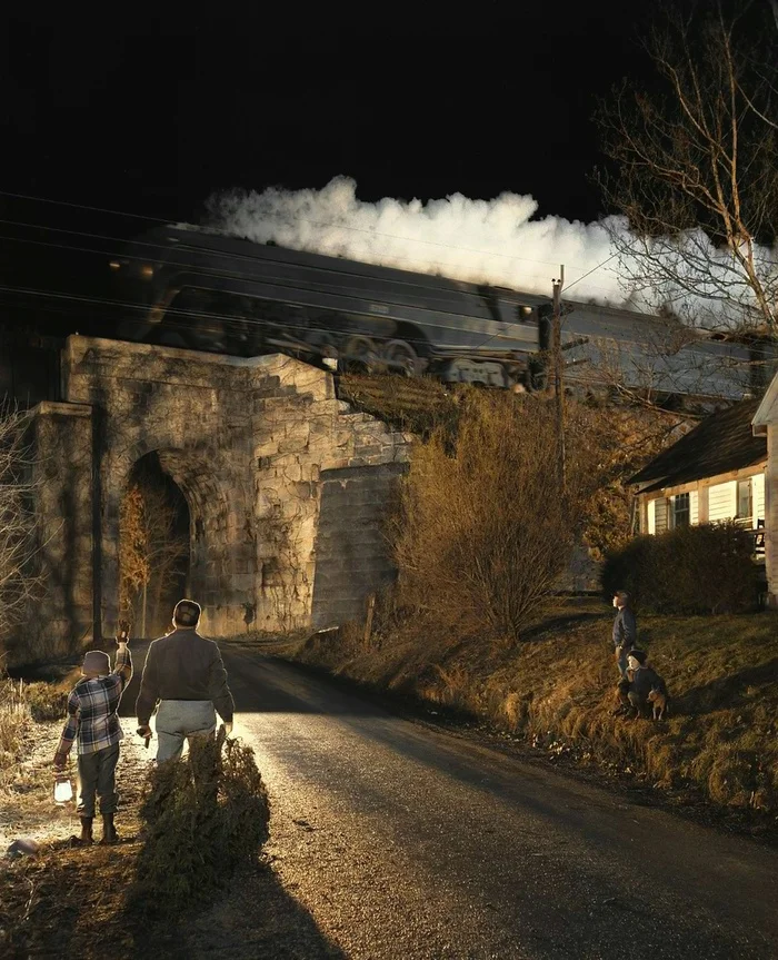 Подборка интересных и необычных фотографий из США. 20 раскрашенных фотографий ХХ века. Часть XIX Историческое фото, Старое фото, 20 век, США, Фотография, Колоризация, Длиннопост