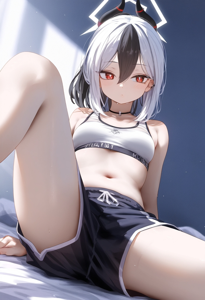 Kayoko Anime Art, ,  , Blue Archive, Onikata Kayoko, , 