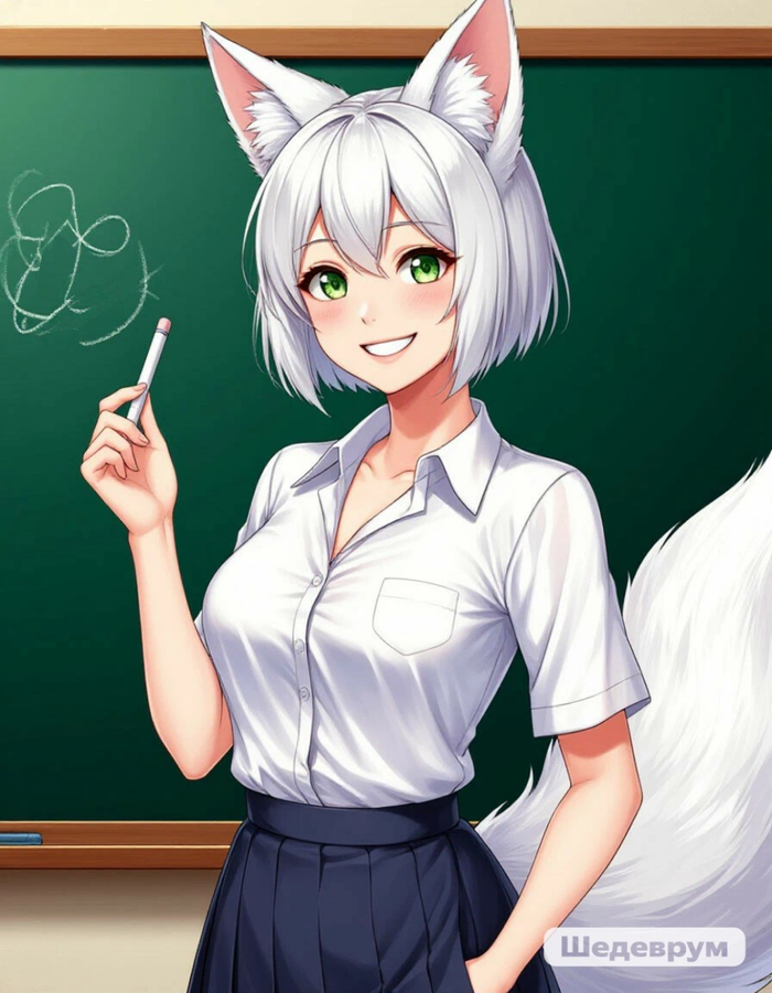   (2 )  , Anime Art, Animal Ears, , , , ,  (), , 