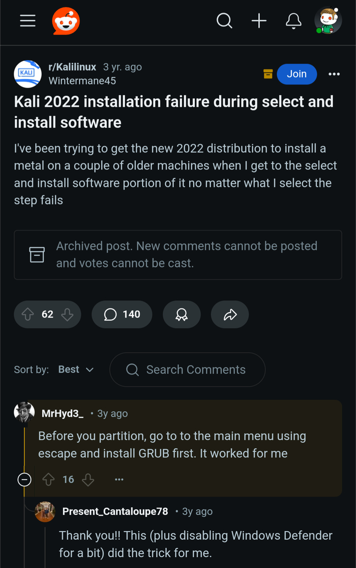       Kali linux, Linux, Grub