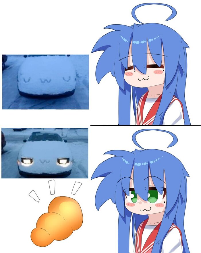   , Anime Art, Lucky Star, Konata Izumi