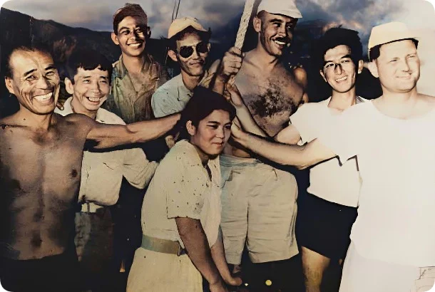 Общая жена Япония, Вторая мировая война, 20 век, Военная история, Женщины, Мужчины и женщины, Робинзонада, Отношения, Длиннопост Общая жена Япония, Вторая мировая война, 20 век, Военная история, Женщины, Мужчины и женщины, Робинзонада, Отношения, Длиннопост